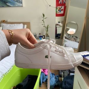 Lacoste white sneakers